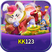 Imagem promocional da KK123 mostrando a plataforma e suas vantagens